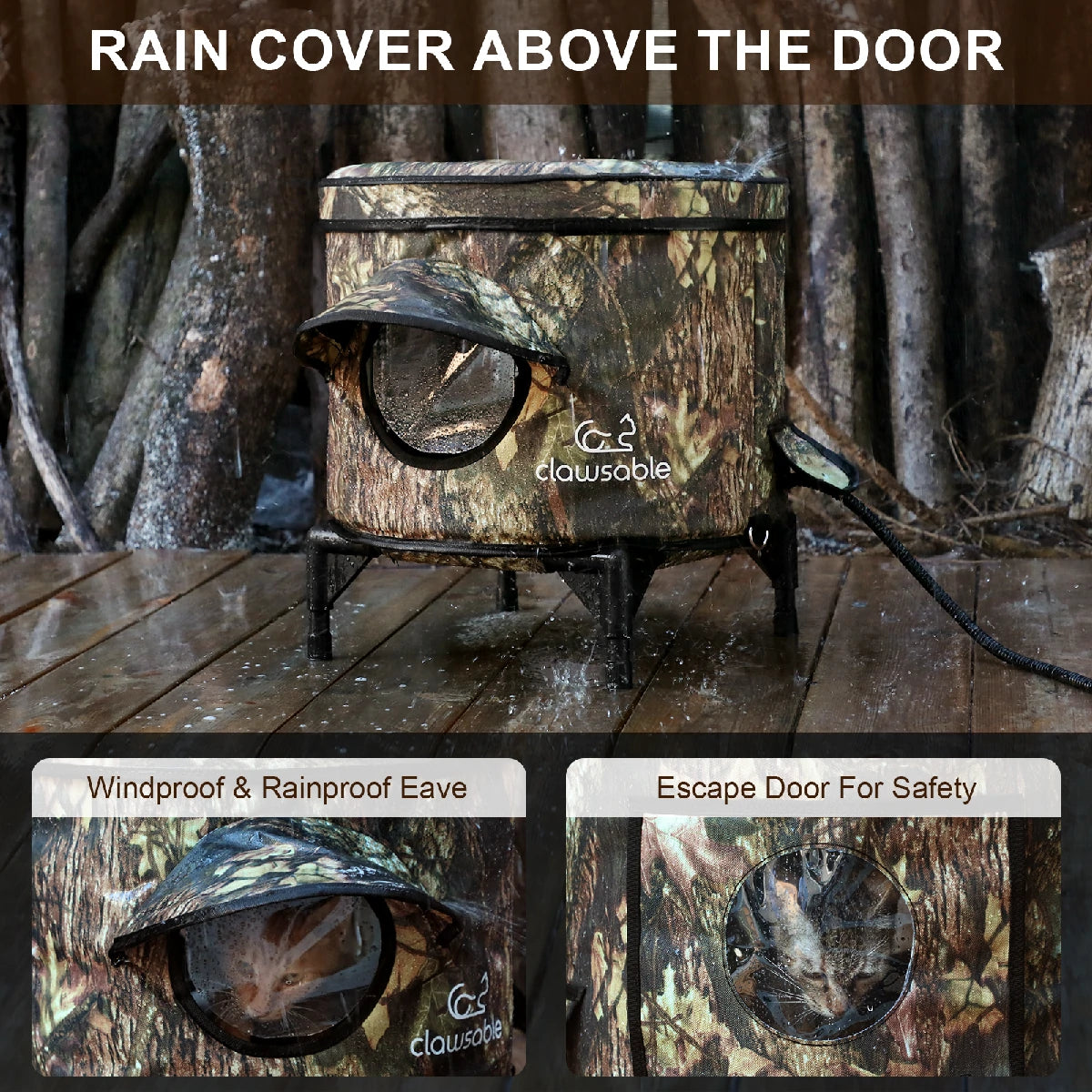 2025 Solo Stump Heated Cat House