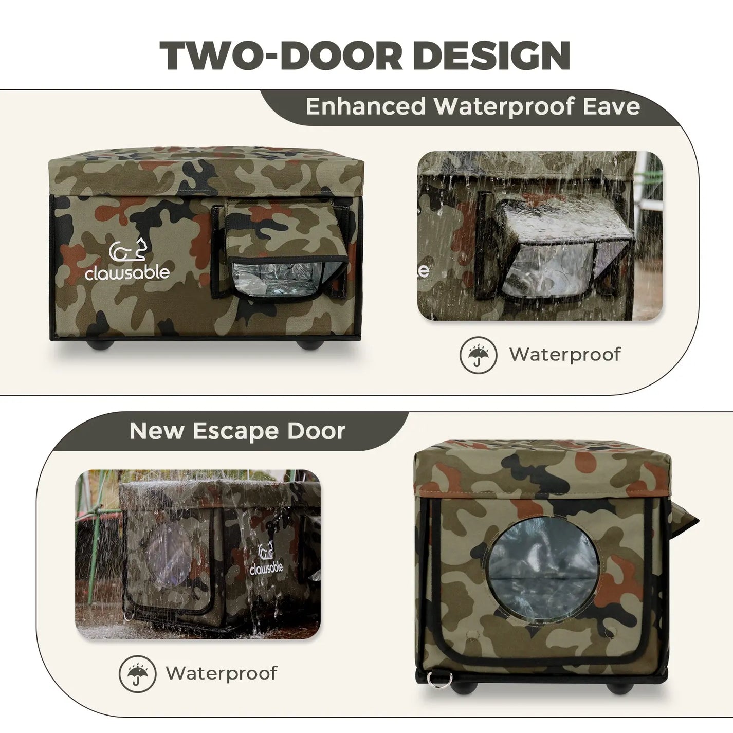 2024 Portable Heated Cat House - Medium